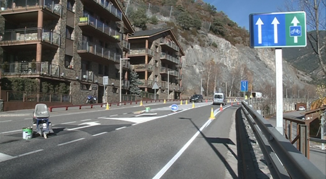 S'elimina el doble carril a la CG-3 entre la Massana i Ordino després de l'accident mortal