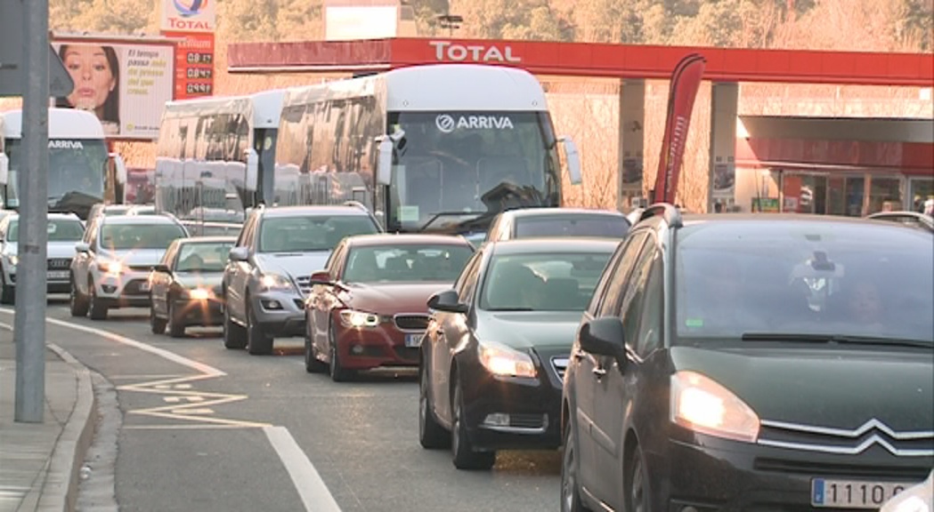 Andorra registra per festes l'entrada més important de vehicles dels últims onze anys