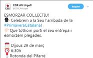 El CDR de l'Alt Urgell convoca mobilitzacions dijous al matí a la Seu