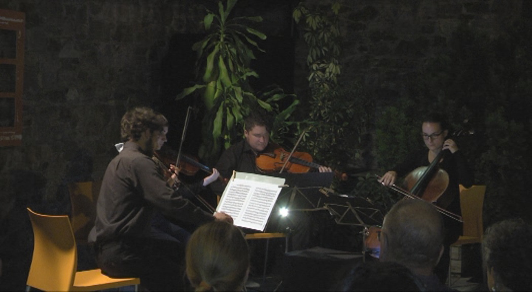 El darrer concert de les Nits d'Estiu al Museu del Tabac aplega un centenar de persones