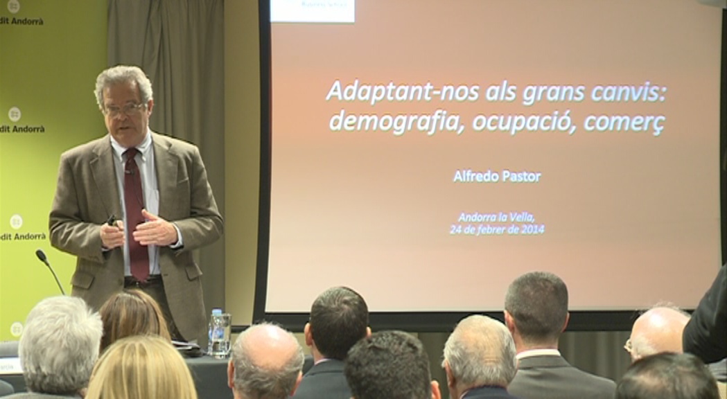 L'economista Alfredo Pastor creu en atraure talent a distància