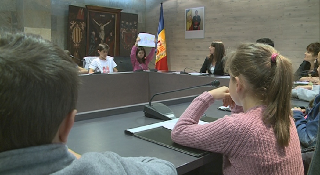 Els alumnes d'Ordino pintaran un mur de les escoles amb dibuixos propis