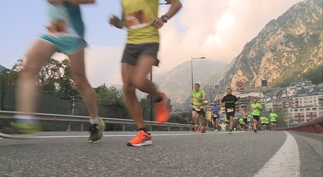 Sanza i Castillejo s'enduen una  "10 quilòmetres Valls d'Andorra" amb 140 participants