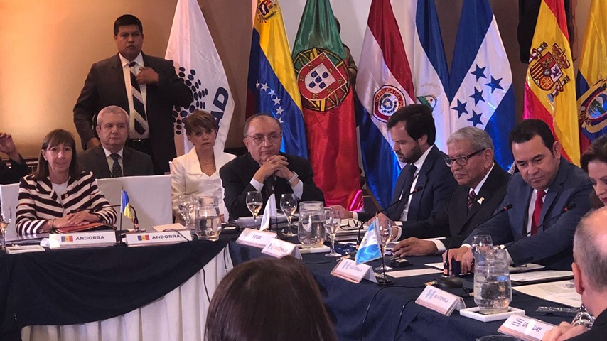 Descarrega participa en la XVIII Conferència Iberoamericana de ministres d’Administració Pública i Reforma de l’Estat