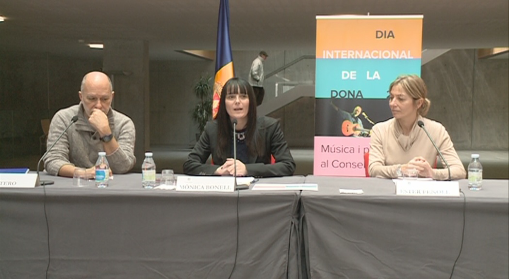 El Consell General celebra amb música el Dia internacional de la dona treballadora