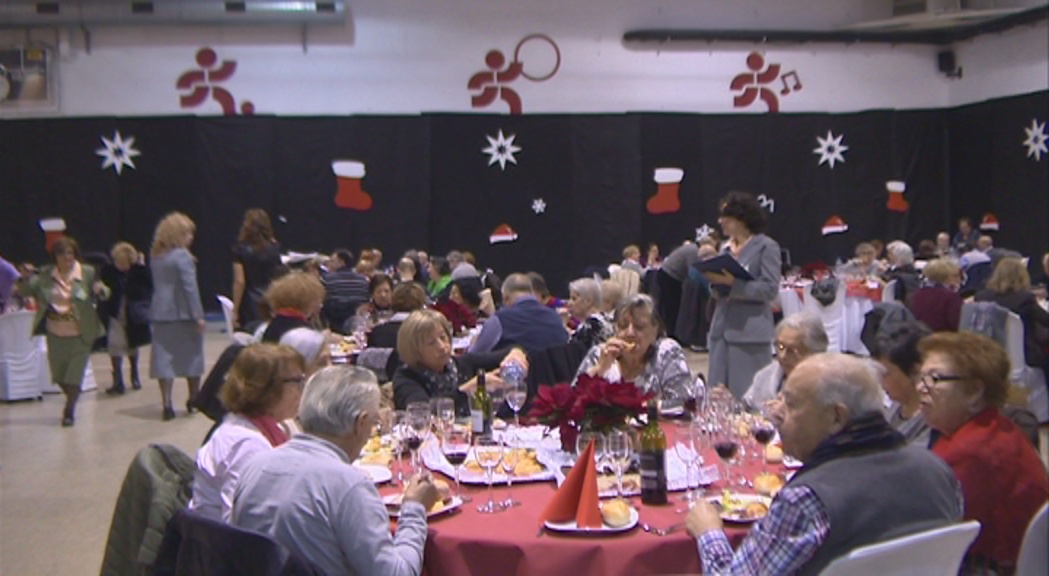 Els padrins de Sant Julià donen la benvinguda al Nadal amb un dinar