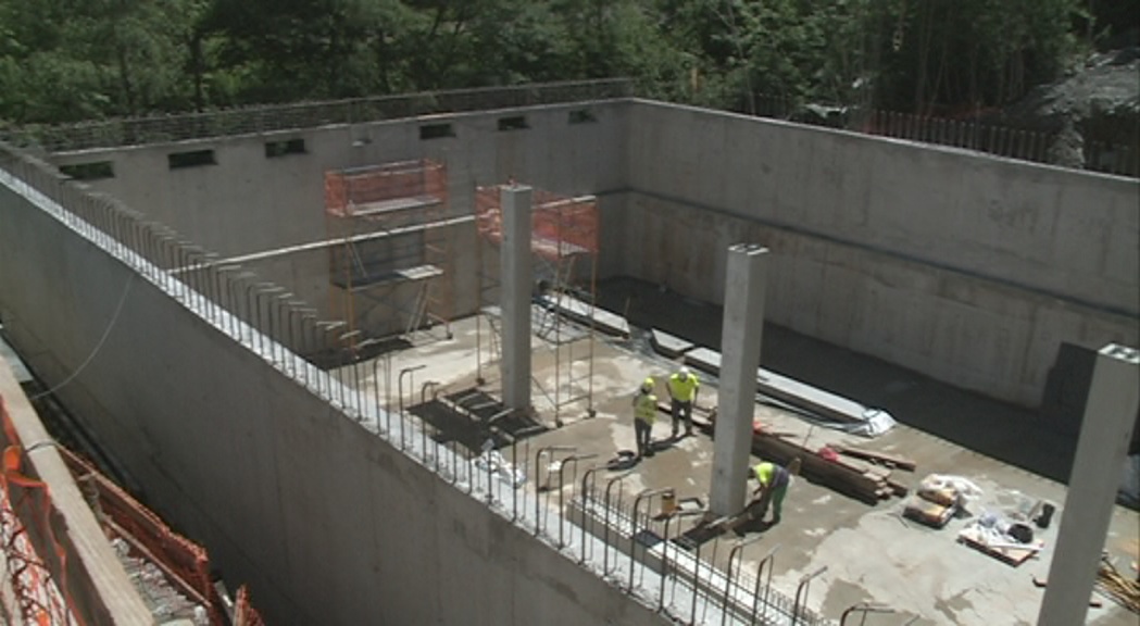 El nou dipòsit d'aigua d'Escaldes-Engordany estarà preparat aquest cap de setmana