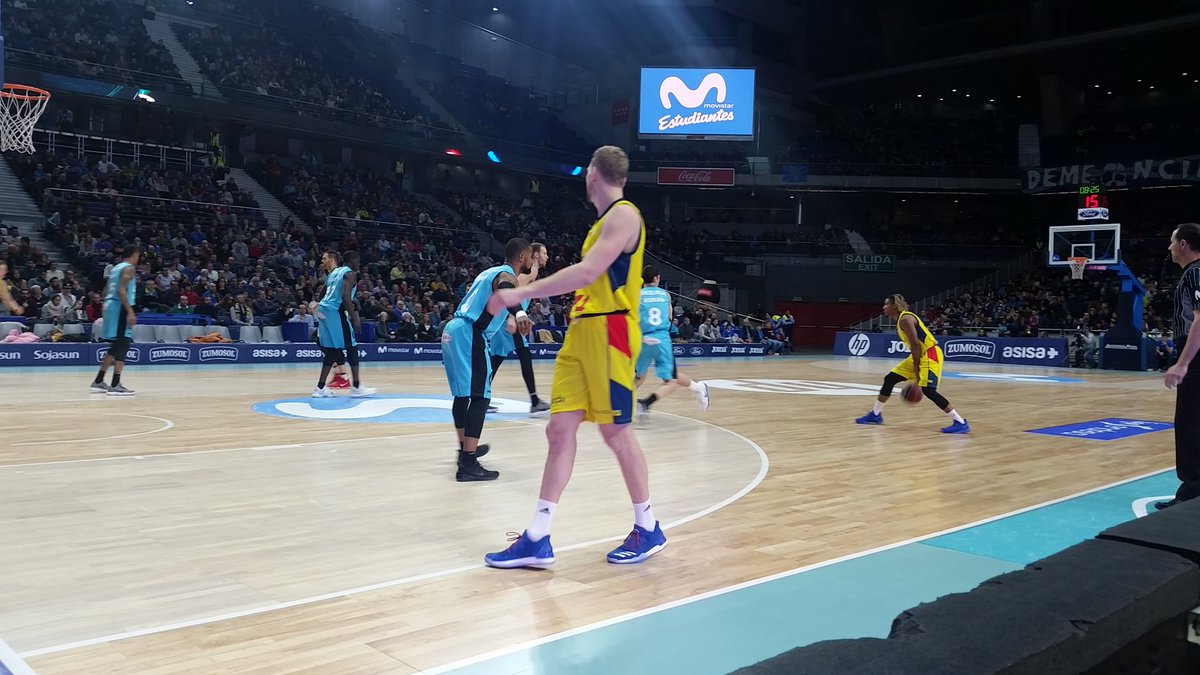 El MoraBanc Andorra suspèn a la pista de l'Estudiantes (81-72)