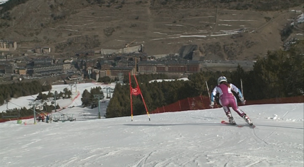 Prop de l'escenari de la Copa del Món de Grandvalira, 