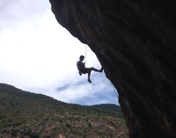 Reportatge: Visitem amb Colell la via d'escalada més difícil completada a Andorra