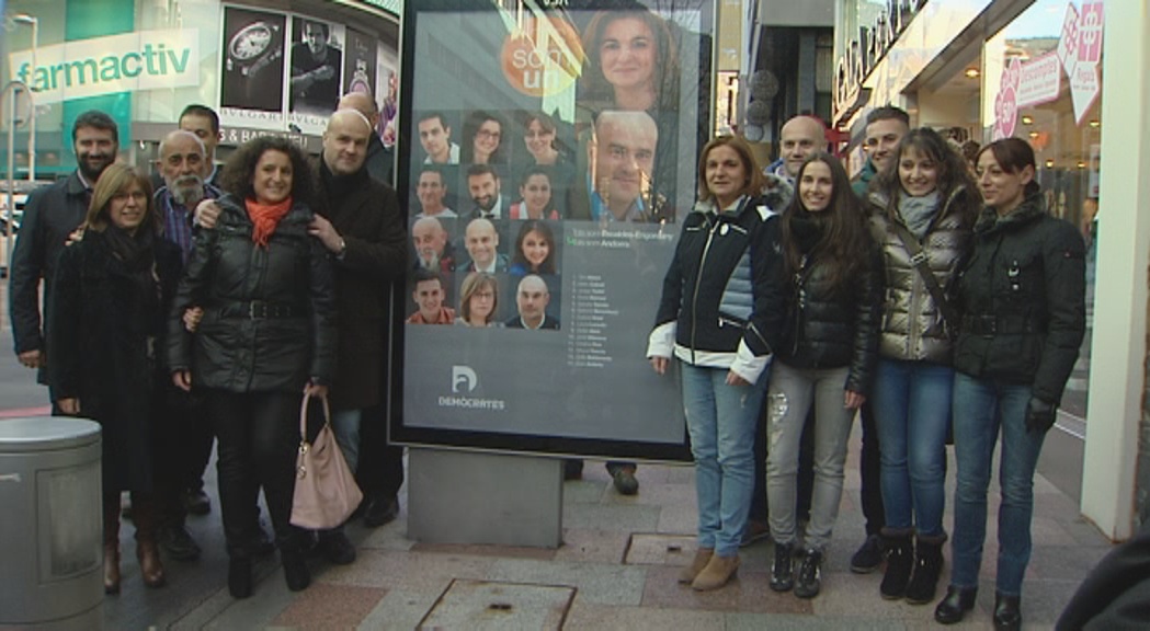 Les quatre candidatures d'Escaldes-Engordany dónen el tret de sortida a la campanya a Vivand