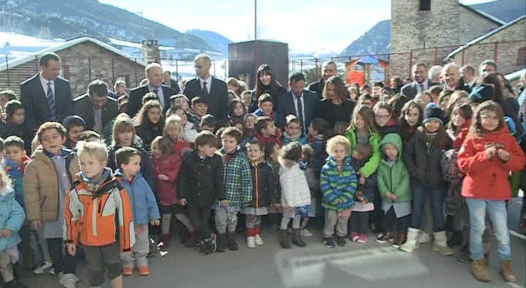 Canillo posa fi a més de 10 anys d'alumnes en aules prefabricades