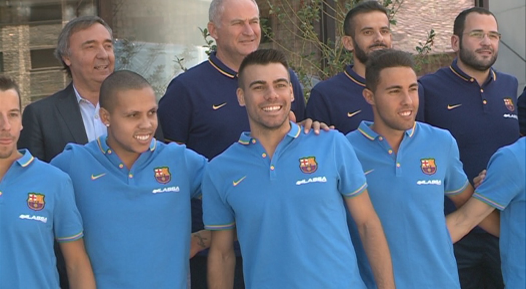 El Barça de futbol sala prepara la temporada a Encamp