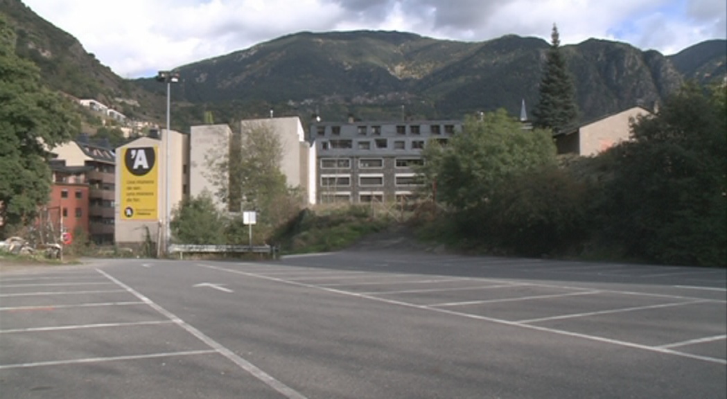 Escaldes-Engordany estudia com continuar les obres de l'aparcament del Falgueró