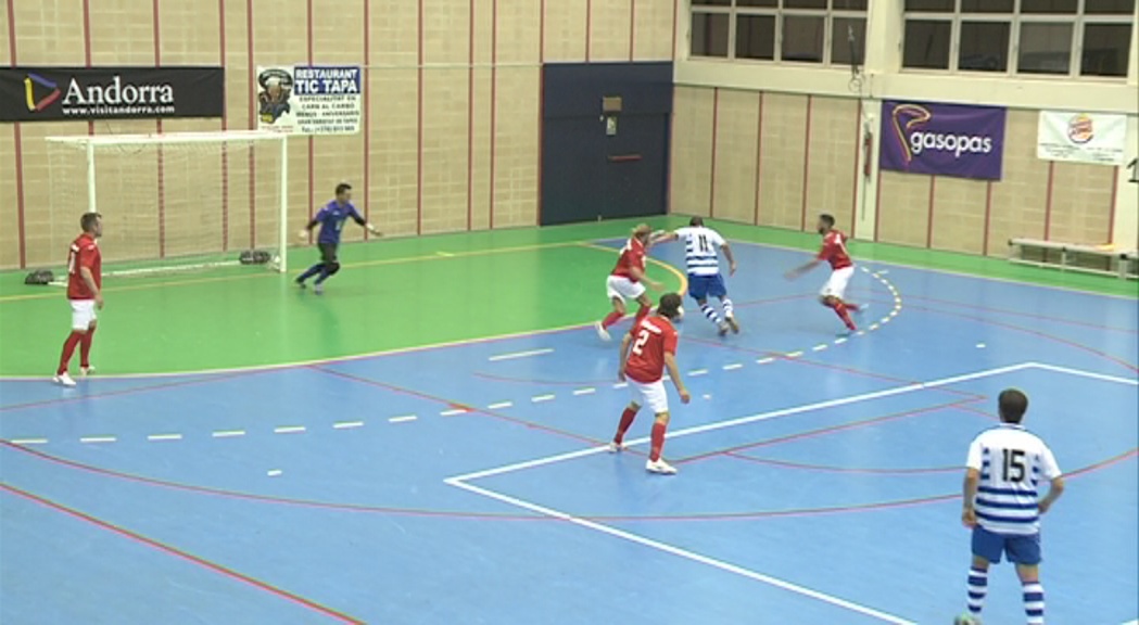 Derrota per a l'FC Encamp en el primer partit de la UEFA Futsal Cup