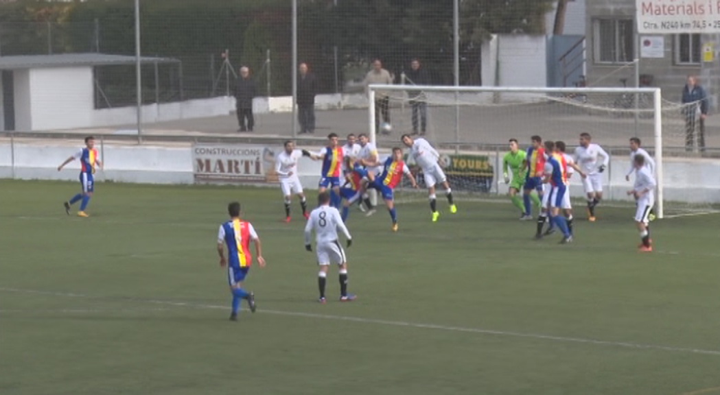 6 minuts condemnen l'FC Andorra a les Borges Blanques