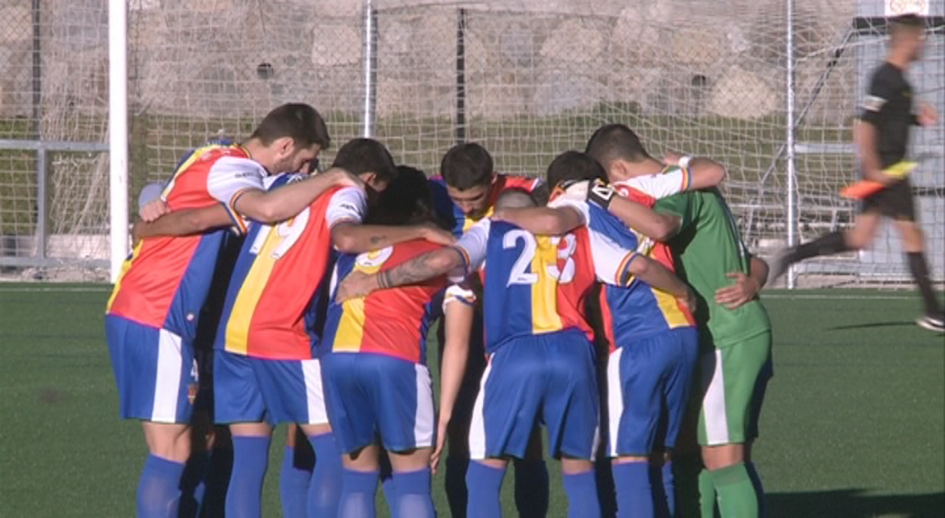 L'FC Andorra acaba l'any apropant-se a les posicions de privilegi