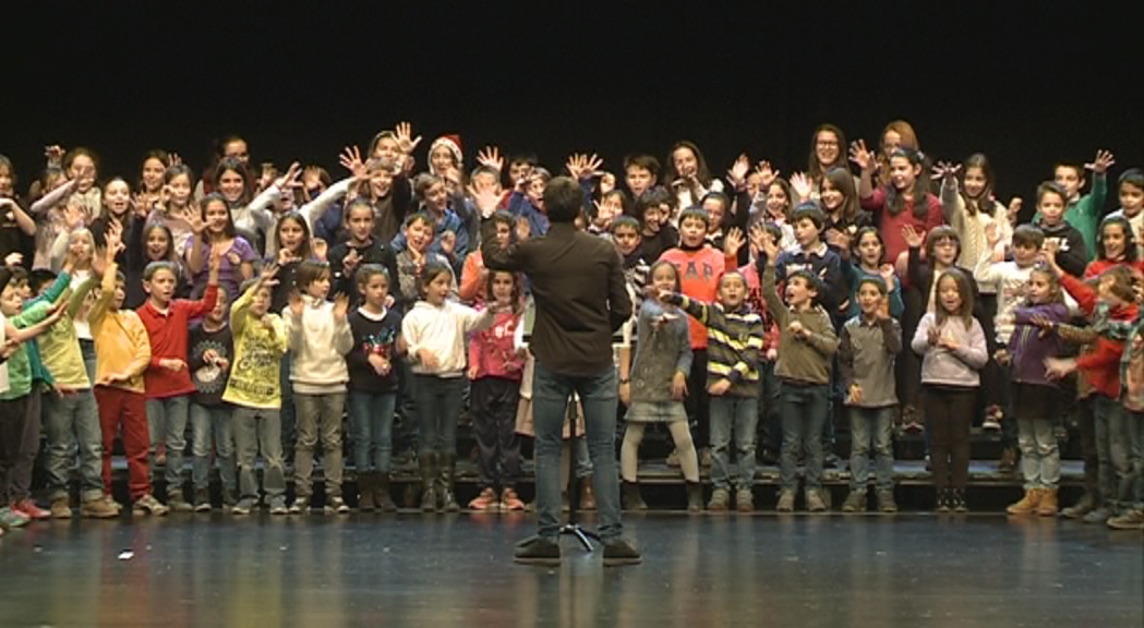 Els infants mostren les seves qualitats artístiques als festivals de Nadal