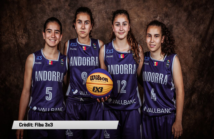 La selecció femenina sub-18 de bàsquet 3x3 s´ha acomiadat per la 