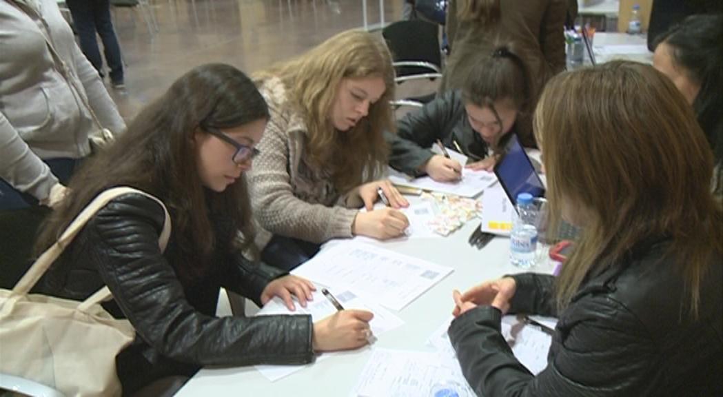 Mig miler de joves busquen orientació professional al setè Fòrum Estudiants i Empresa