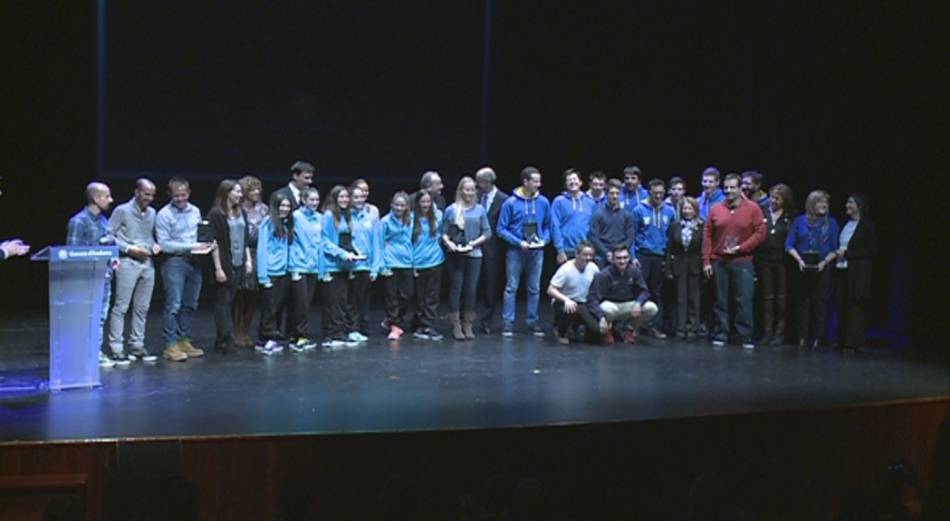 La Nit de l'Esport premia Lluís Marín i Mireia Gutiérrez com a millors esportistes de l'any