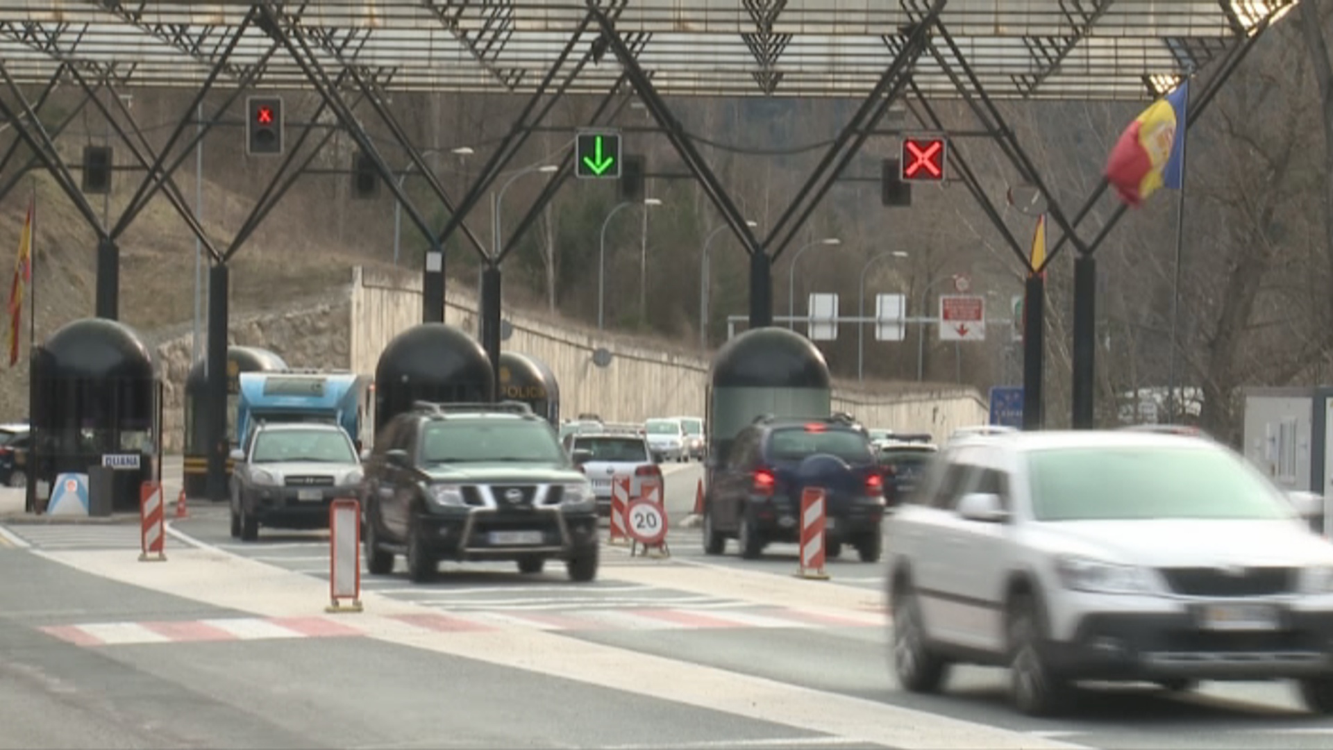 Una manifestació a la N-145, entre Andorra i la Seu, podria causar retencions a la frontera