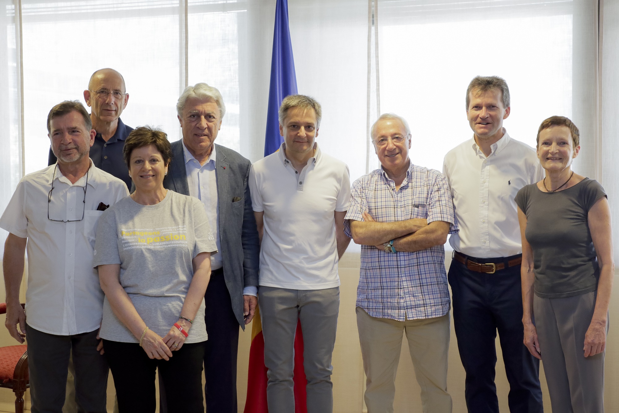 Andorra estreny vincles amb França durant una trobada emmarcada en l'arribada del Tour