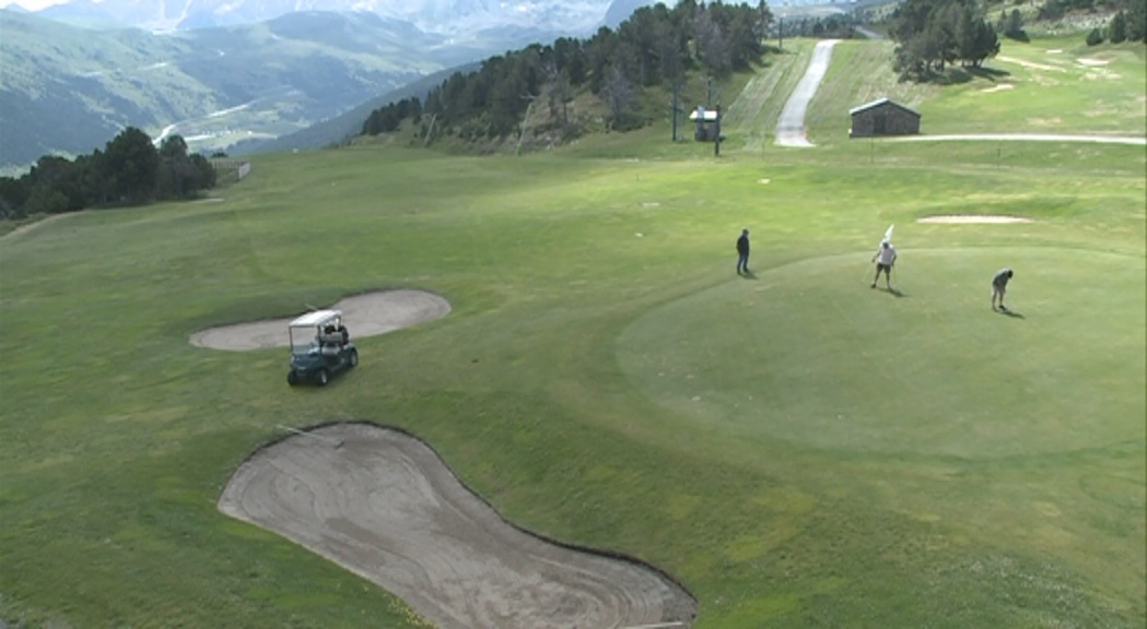 El camp de golf de Soldeu fa 10 anys