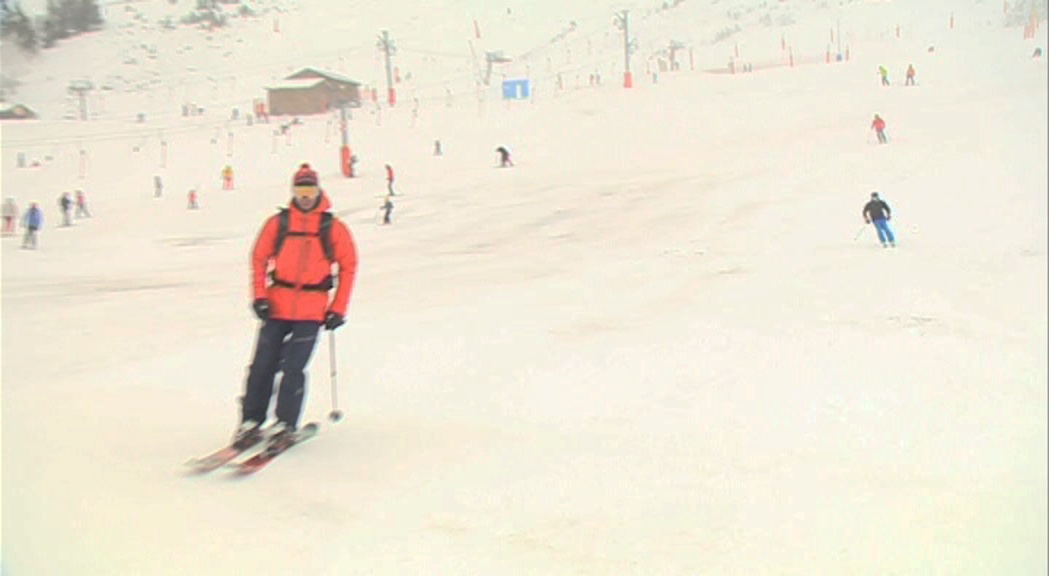 Inici de temporada d'esquí amb pistes obertes al Pas i a Grau Roig