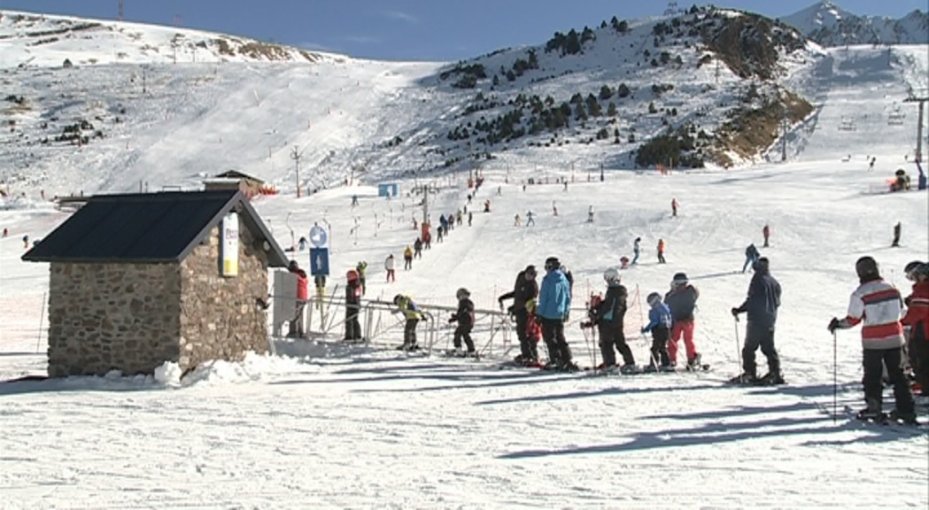 Grandvalira preveu més de 15.000 esquiadors diaris durant les festes