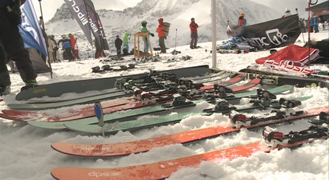 Fira de material d'esquí a Grandvalira