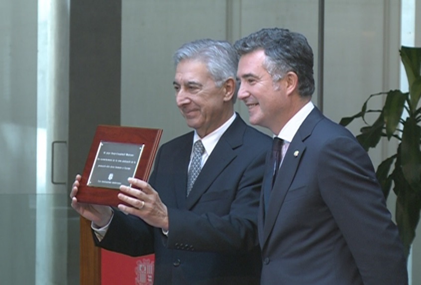 Les institucions homenatgen Josep Casadevall, el primer jutge andorrà a Estrasburg