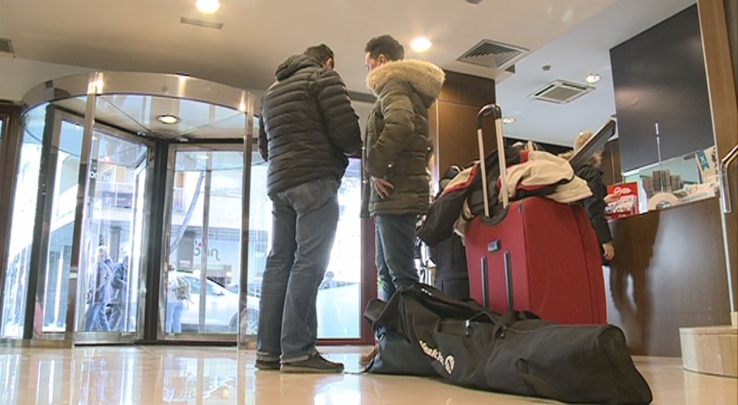 Lleugera baixada de l'ocupació hotelera a l'octubre