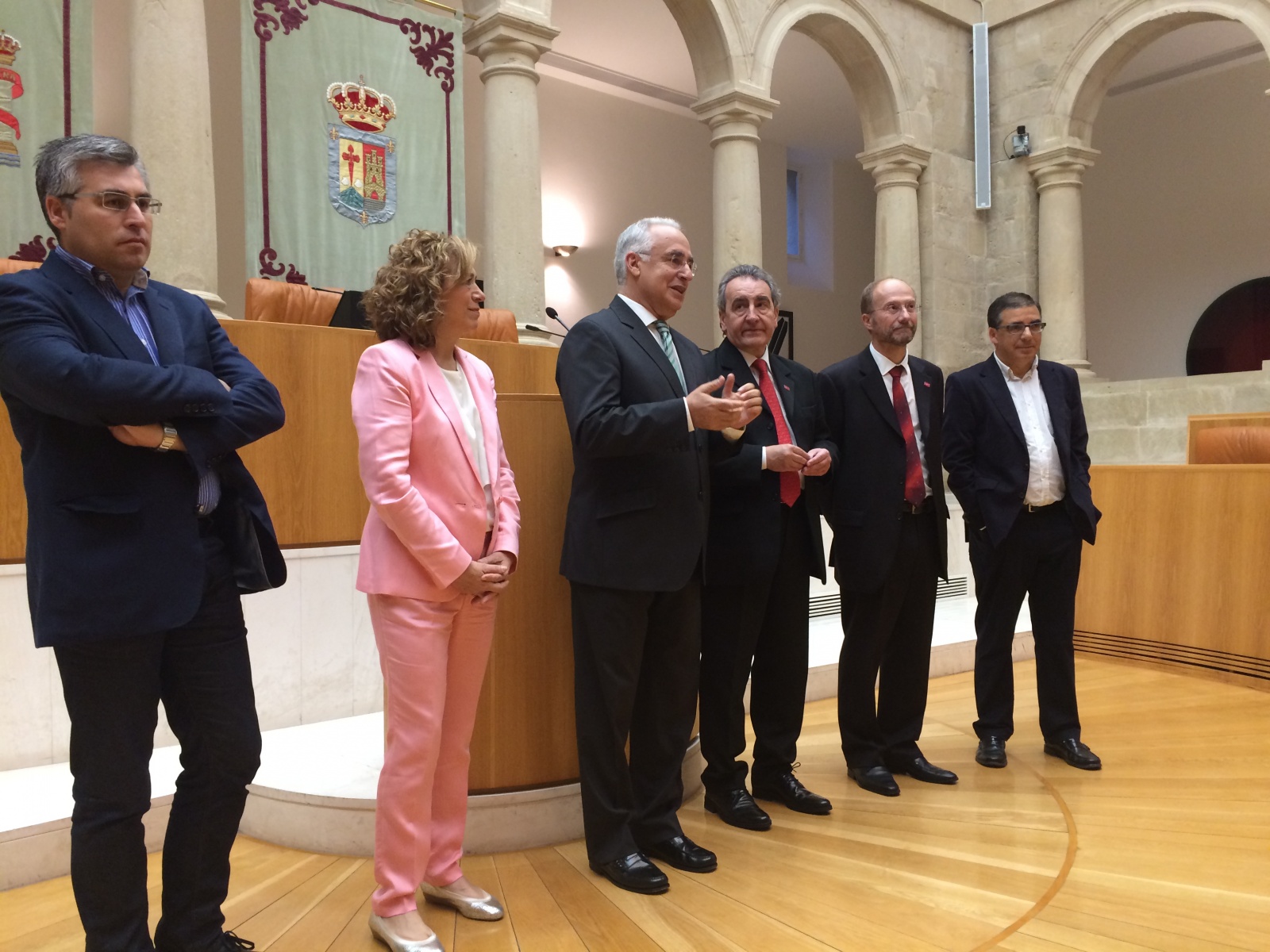 SDP visita el Parlament de la Rioja