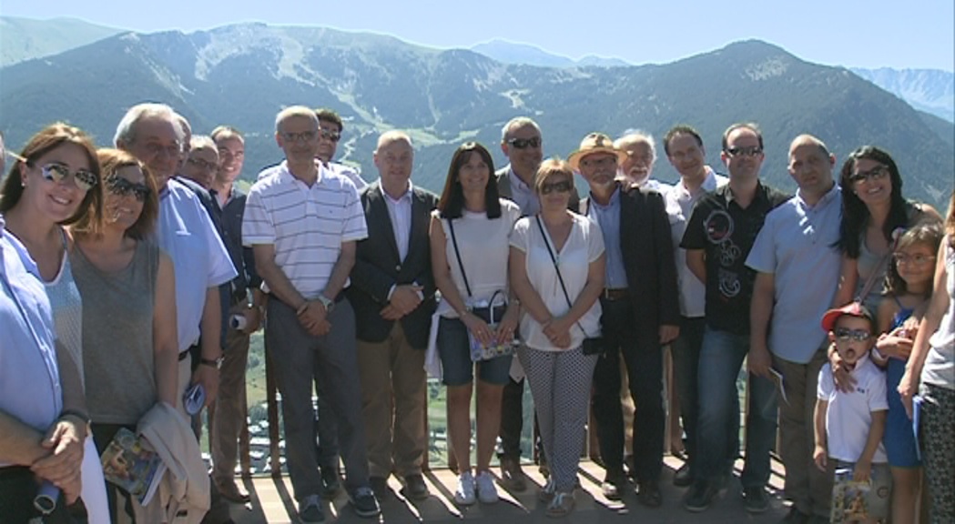 Inaugurat oficialment el mirador del Roc del Quer per impulsar el turisme a l'estiu