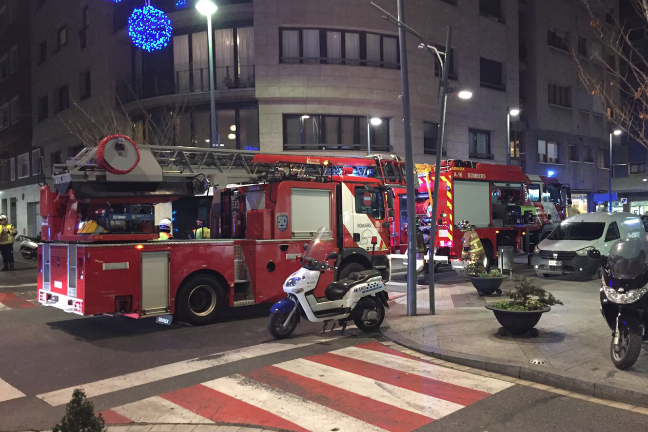 Incendi en una cuina a Andorra la Vella