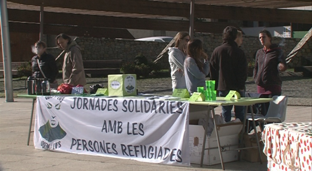 Tres ONG es beneficiaran dels 2.200 euros recaptats a les Jornades solidàries amb les persones refugiades