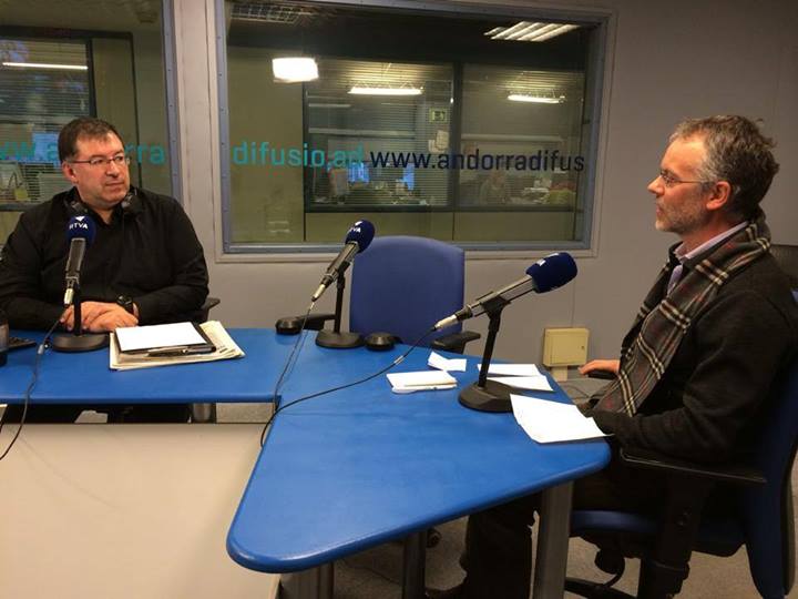 El cafè de l'Ara i Aquí amb Josep Roig