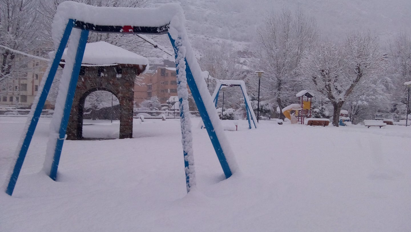 Encamp obre els aparcaments horitzontals amb barrera per agilitzar la treta de neu