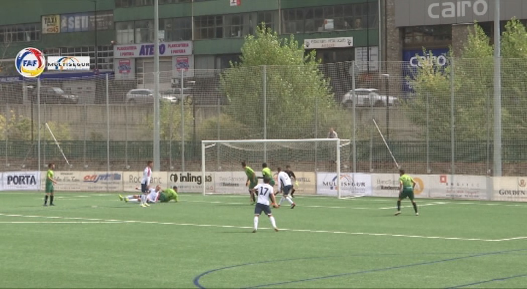 El Vall Banc Santa Coloma i Inter d'Escaldes segueixen colíders a la lliga de futbol