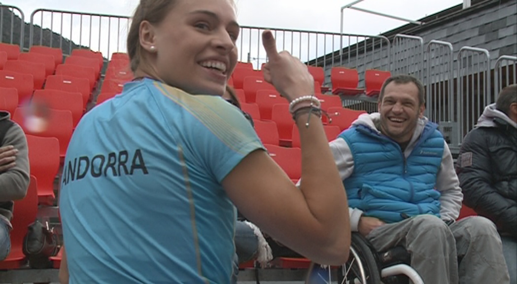 Bon nivell al Campionat d'atletisme, tot i la pluja