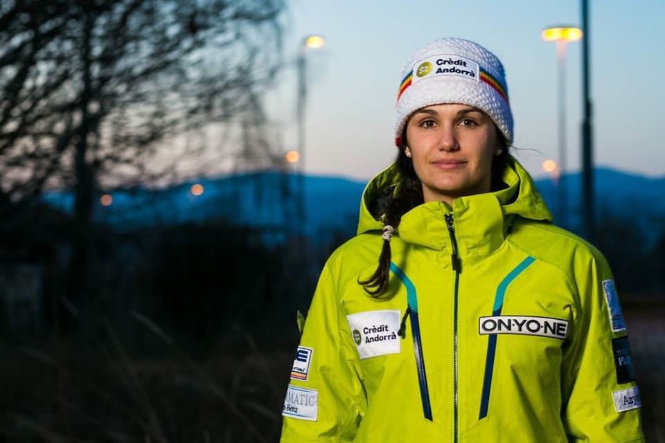 Mireia Gutiérrez no acaba la primera mànega a Crans Montana