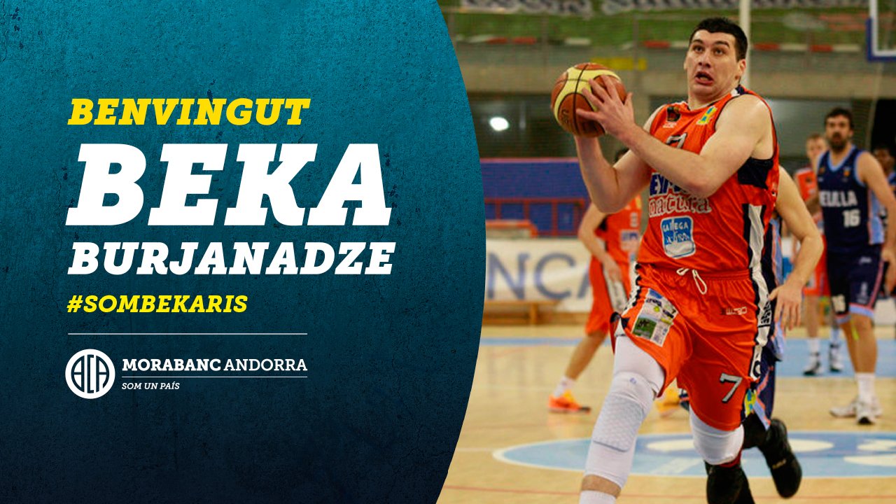 El MoraBanc Andorra fitxa el jove prometedor Beka Burjanadze