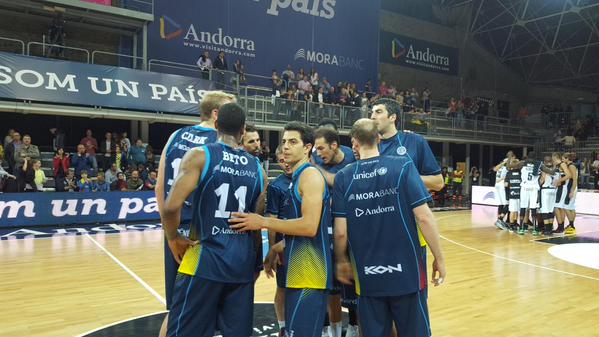 El MoraBanc Andorra s'estrena amb derrota a la Lliga Endesa contra el Dominion Bilbao Basket (69-79)