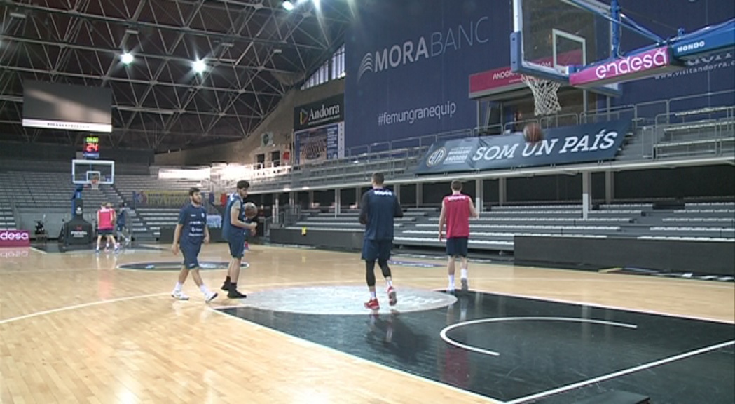 El MoraBanc Andorra afronta la segona volta contra el rival més dur