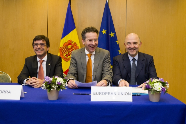 Moscovici reconeix la cooperació d’Andorra i Mònaco en matèria fiscal