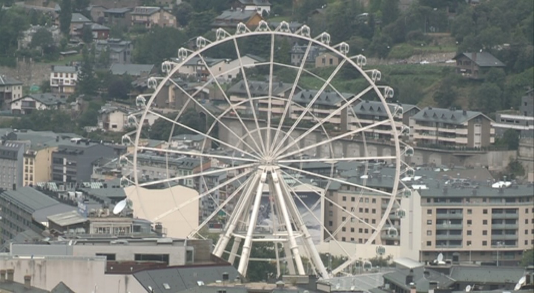 La nòria d'Escaldes-Engordany podria tornar per instal·lar-s'hi definitivament