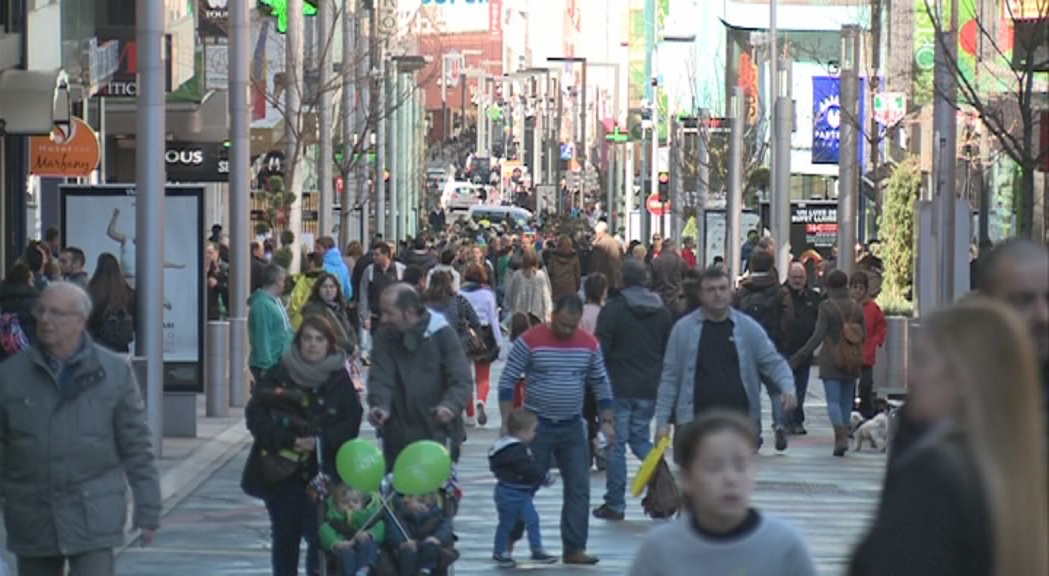 Ocupació del 95% a les parròquies centrals en un cap de setmana marcat per la Nit Vivand i l'Andorra Shopping