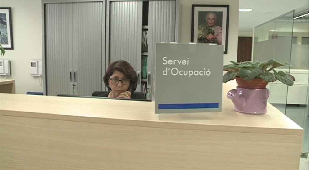 Els inscrits al servei d'ocupació disminueixen un 20%