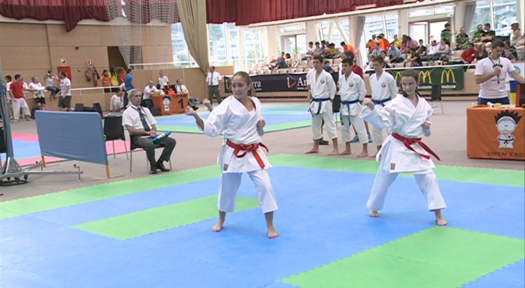 L' Open Internacional d'Escaldes de Karate es consolida i supera els 800 participants